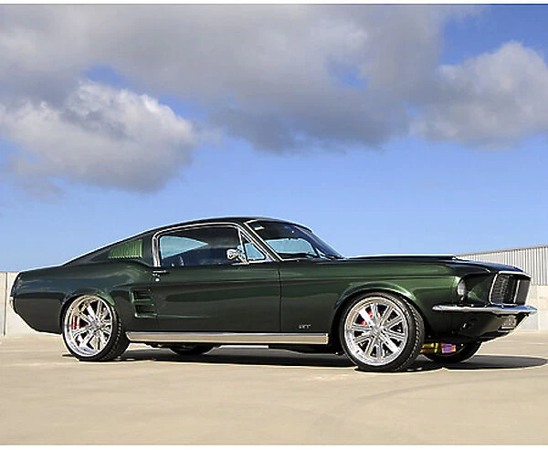 1967 Ford Mustang GT Fastback - Dark Moss Green
