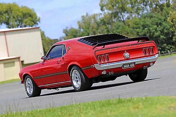 1969 Ford Mustang Mach 1 - Sting Red