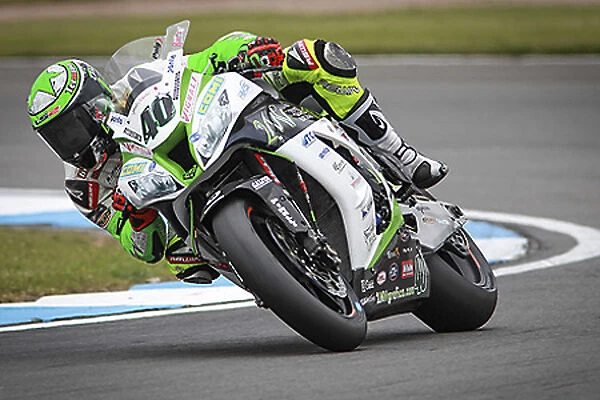 2015 World Superbike Round - Donnington Park, UK Roman Ramos, Kawasaki ZX-10R