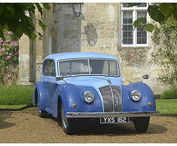 AC 2-litre 2-door saloon 1950 Blue 2-tone
