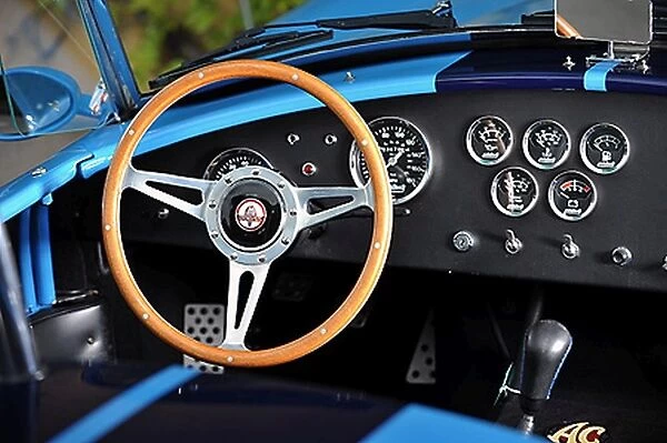 AC Cobra Mk. 4 Lightweight (factory replica of 1960s Shelby Cobra), 1990, Blue
