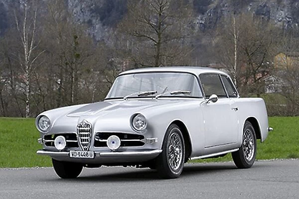 Alfa Romeo 1900 Coupe Lugano (Ghia-Aigle), 1957, Silver