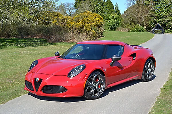 Alfa Romeo 4C Coupe (Launch Edition) 2015 Red