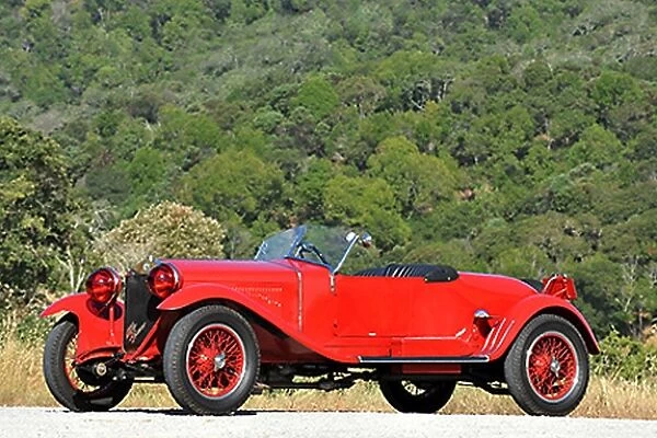 Alfa Romeo 6C 1500 Sport Zagato Spider, 1928, Red