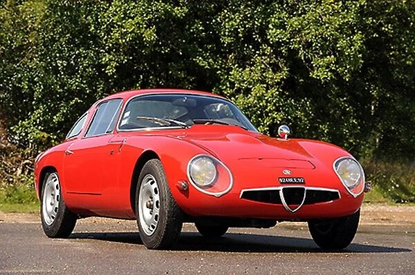 Alfa Romeo Giulia TZ, 1965, Red