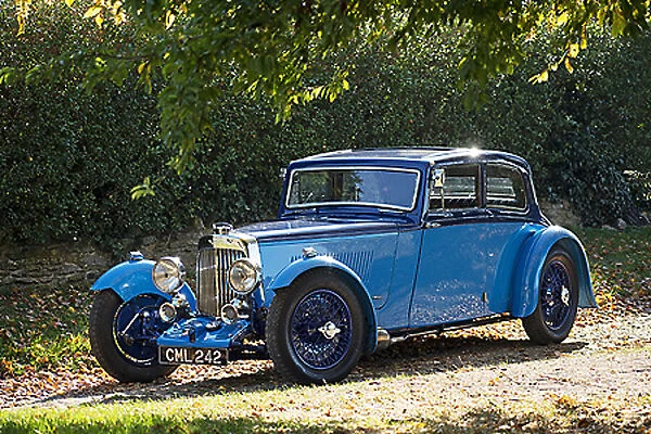Aston Martin 1. 5-litre 1935 Blue 2-tone