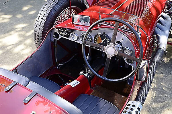 Aston Martin 2-litre Brooklands Speed (racecar), 1939, Red