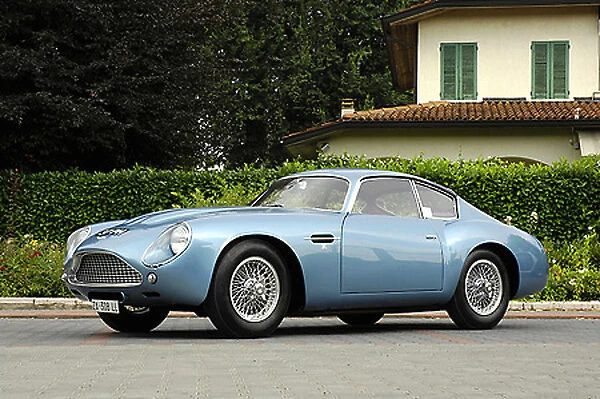 Aston Martin DB4 GT Zagato, 1964, Blue, light