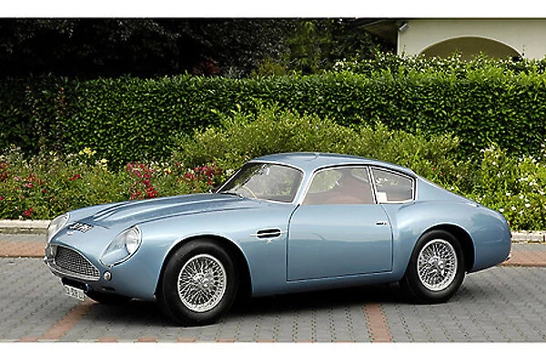 Aston Martin DB4 GT Zagato, 1964, Blue, light