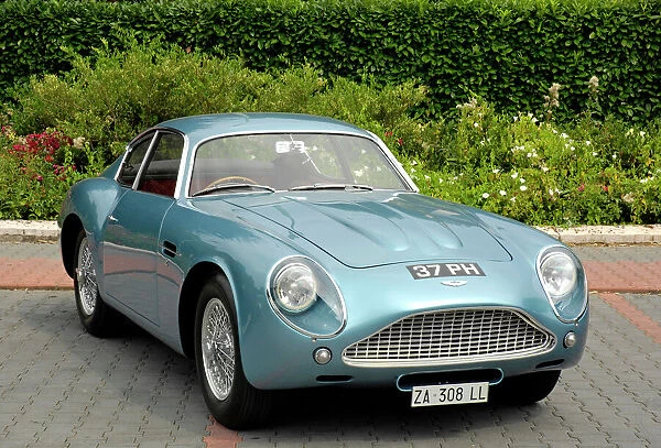 Aston Martin DB4 GT Zagato 1964 Blue light