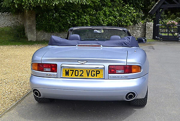 Aston Martin DB7 V12 Vantage Volante 2002 Blue light