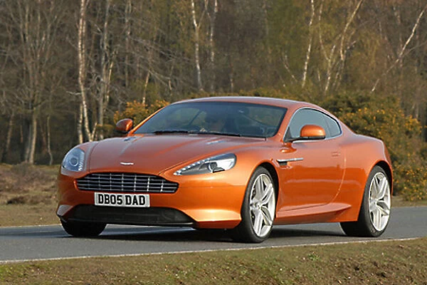 Aston Martin DB9 Coupe 2011 Orange