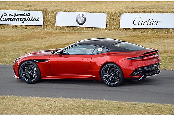 Aston Martin DBS Superleggara (at Goodwood FOS 2018) 2018 Red metallic