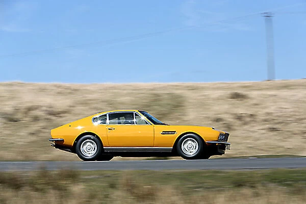 Aston Martin DBS V8 (from 1970s TV series The Persuaders), 1970, Yellow