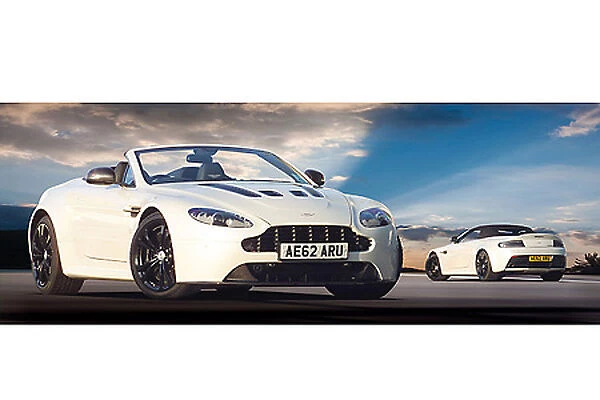 Aston Martin V12 Vantage Roadster, 2012, White