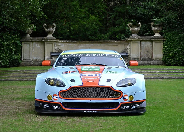 Aston Martin V8 Vantage GTE (Le Mans racecar), 2013, Blue, Gulf livery