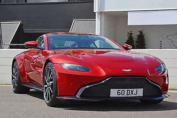 Aston Martin V8 Vantage (new model 2018) 2018 Red metallic