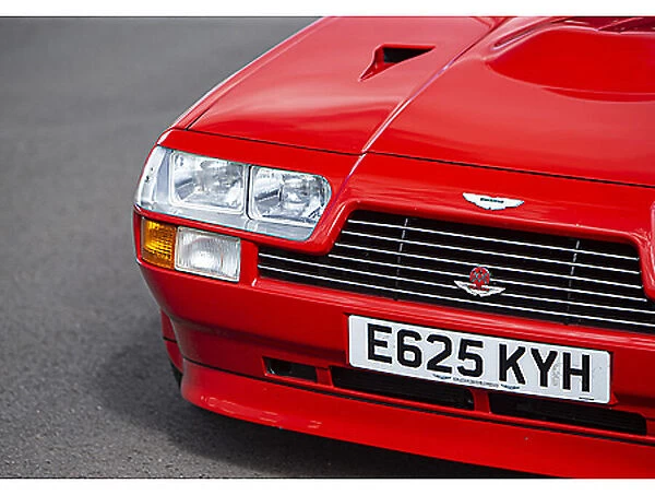 Aston Martin V8 Zagato (X-Pack engine, 432bhp) 1985 Red