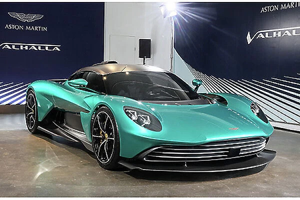 Aston Martin Valhalla (at Australian launch) 2022 Green and grey