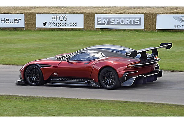 Aston Martin Vulcan (at Goodwood Festival of Speed 2016) 2016 Red & black