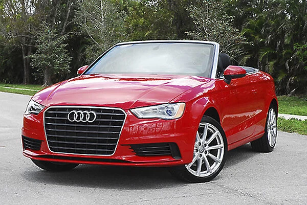 Audi A3 Cabriolet 2015 Red