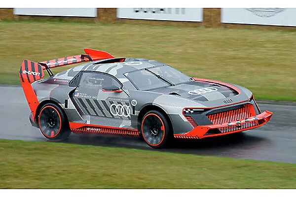 Audi (FOS 2023) S1 Hoonitron (tribute to Ken Block) 2023 Grey and red