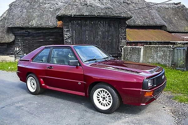 Audi Quattro Sport SWB Coupe, 1985, Red, metallic