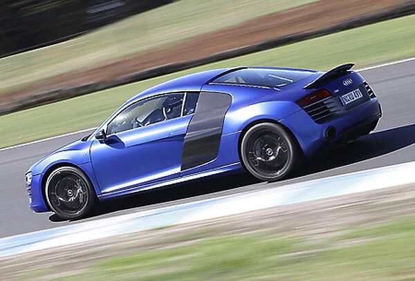 Audi R8 V10, 2013, Blue