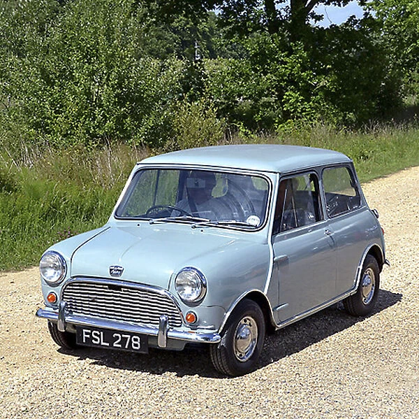 Austin Mini, 1962 light blue