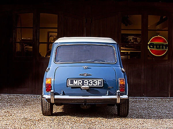 Austin Mini Coopers Mk. 2 (1275cc) 1968 Blue white roof
