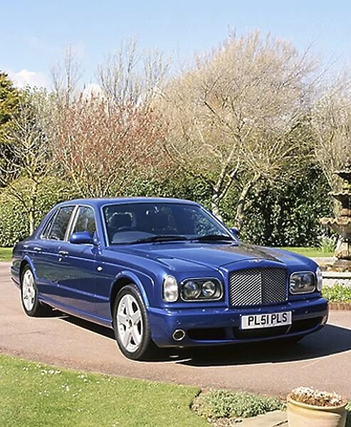 Bentley Arnage T, 2002, Blue, mid
