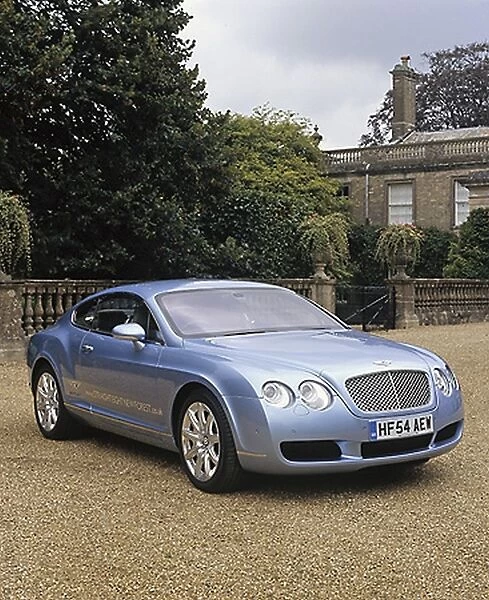 Bentley Continental GT, 2004, Blue, ice