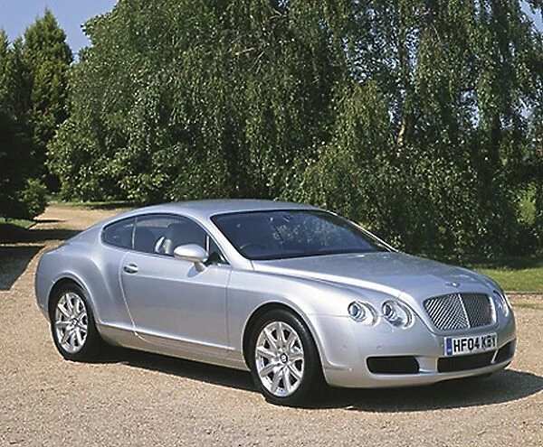 Bentley Continental GT, 2004, Silver, light