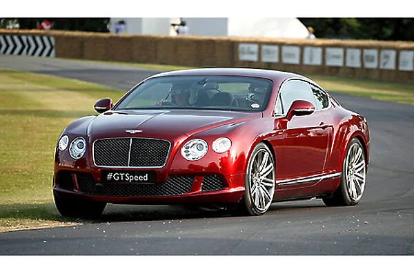 Bentley Continental GT Speed, 2013, Red, dark