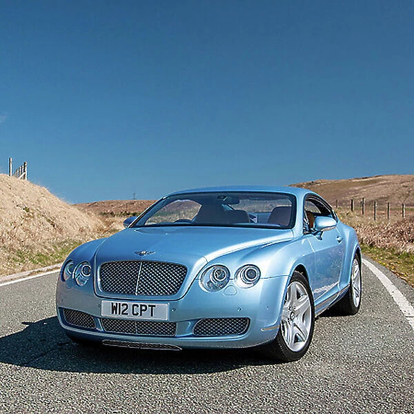 Bentley Continental GT 2005 Blue light, metallic