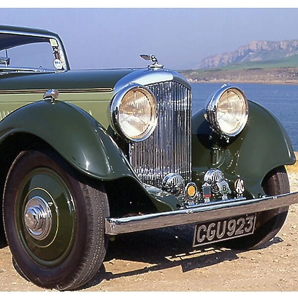 Bentley Derby, 1935, Green, 2-tone