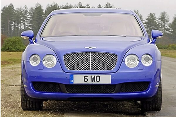 Bentley Flying Spur, 2006, Blue, mid
