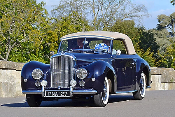 Bentley Mk. 6 Graber Drophead Coupe 1947 Blue