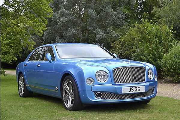 Bentley Mulsanne, 2011, Blue, light