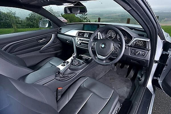 BMW 420d. 2013. Silver
