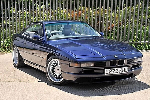 BMW 850 CSi, 1993, Blue, dark