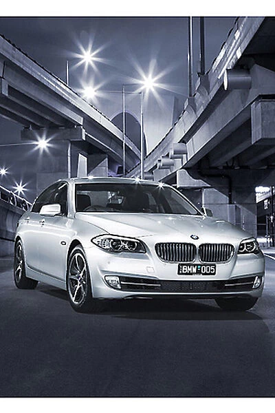 BMW Active Hybrid 5, 2012, Silver