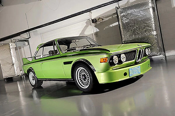 BMW CSL (Batmobile), 1975, Green, metallic