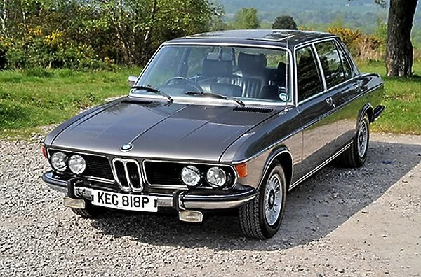 BMW E3 3. 3 Li, 1975, Grey, metallic