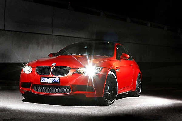 BMW M3, 2013, Red, metallic