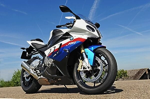 BMW S1000RR 2010 white blue red