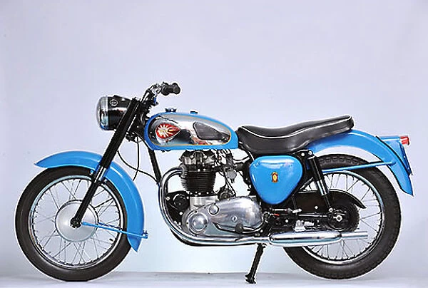 BSA A10, 1961, Blue