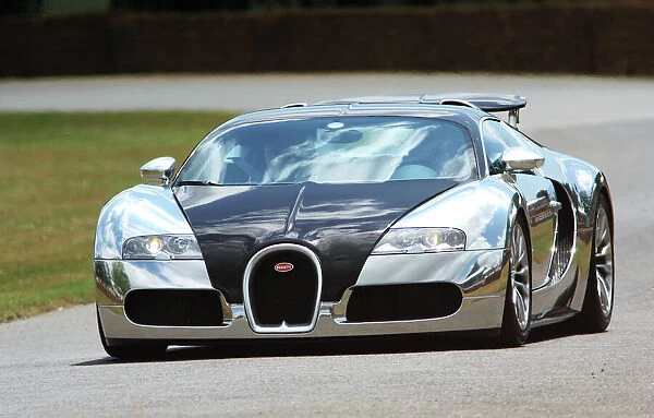 Bugatti Veyron Pur Sang (limited edition of just 5 cars) 2009 silver black Goodwood