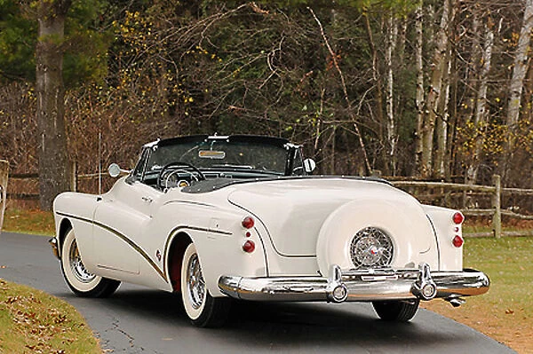 Buick Skylark Convertible, 1953, White