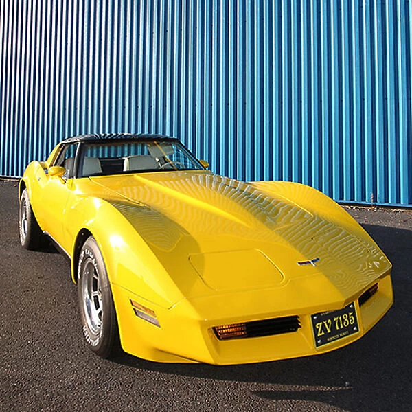 Chevrolet Corvette, 1980, Yellow